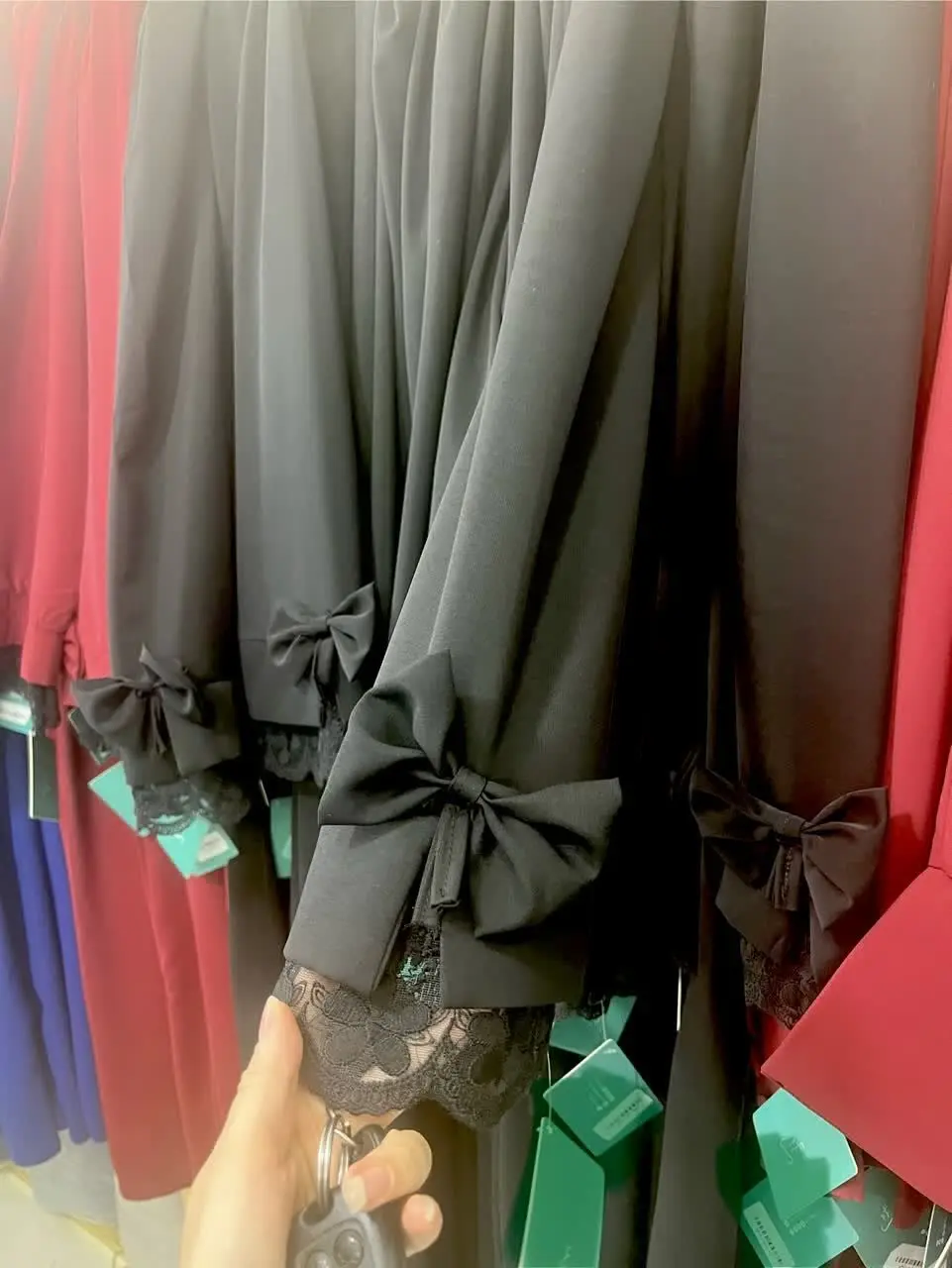 🌸 مانتوعبایی مدل ریحانه
