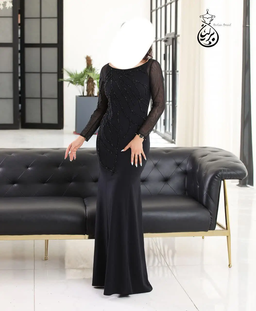 ⚜جنس: کرپ دالقیچ سنگ دوزی شده