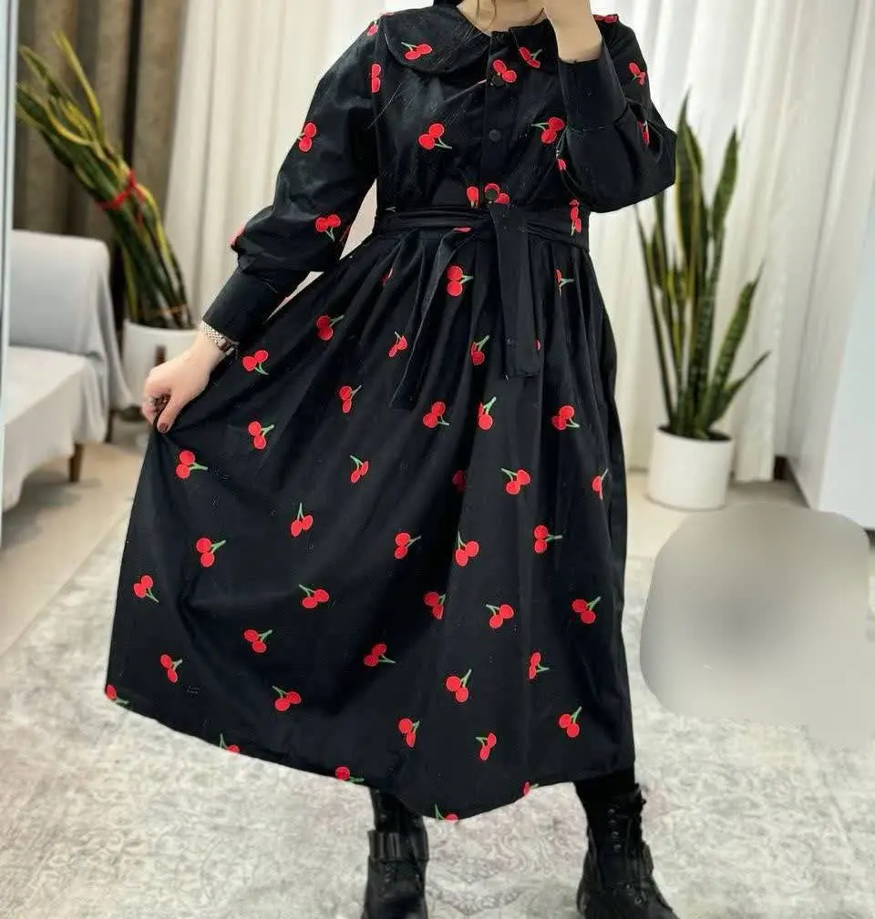 💥 پیراهن پالتویی پاییزه آلب...