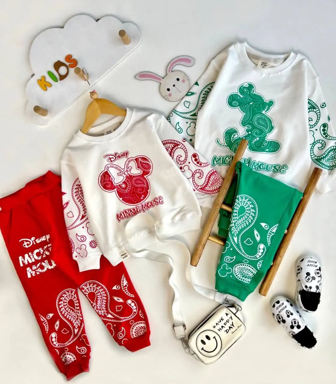 ♥︎بلوز شلوار میکی
