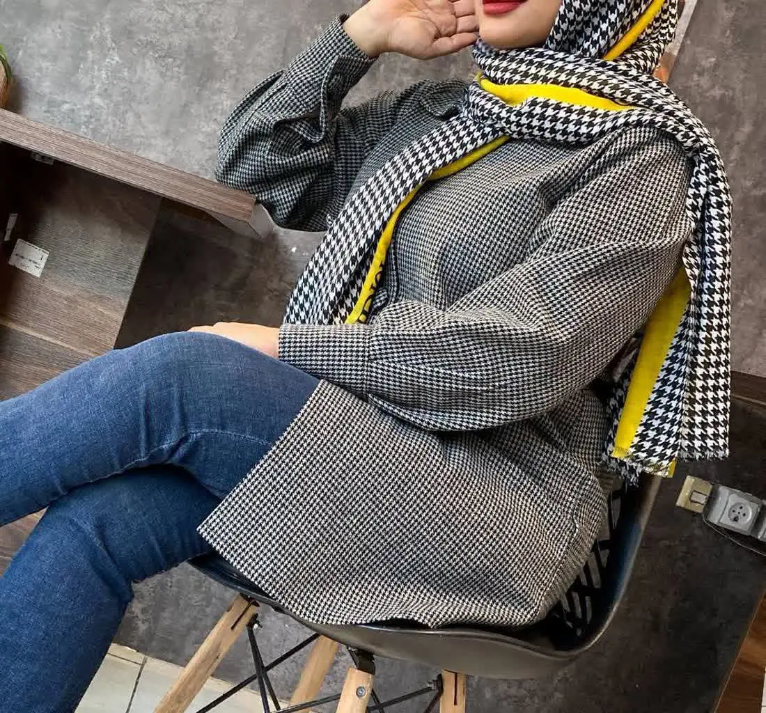 #مانتو پالتو مدل #نورا 
