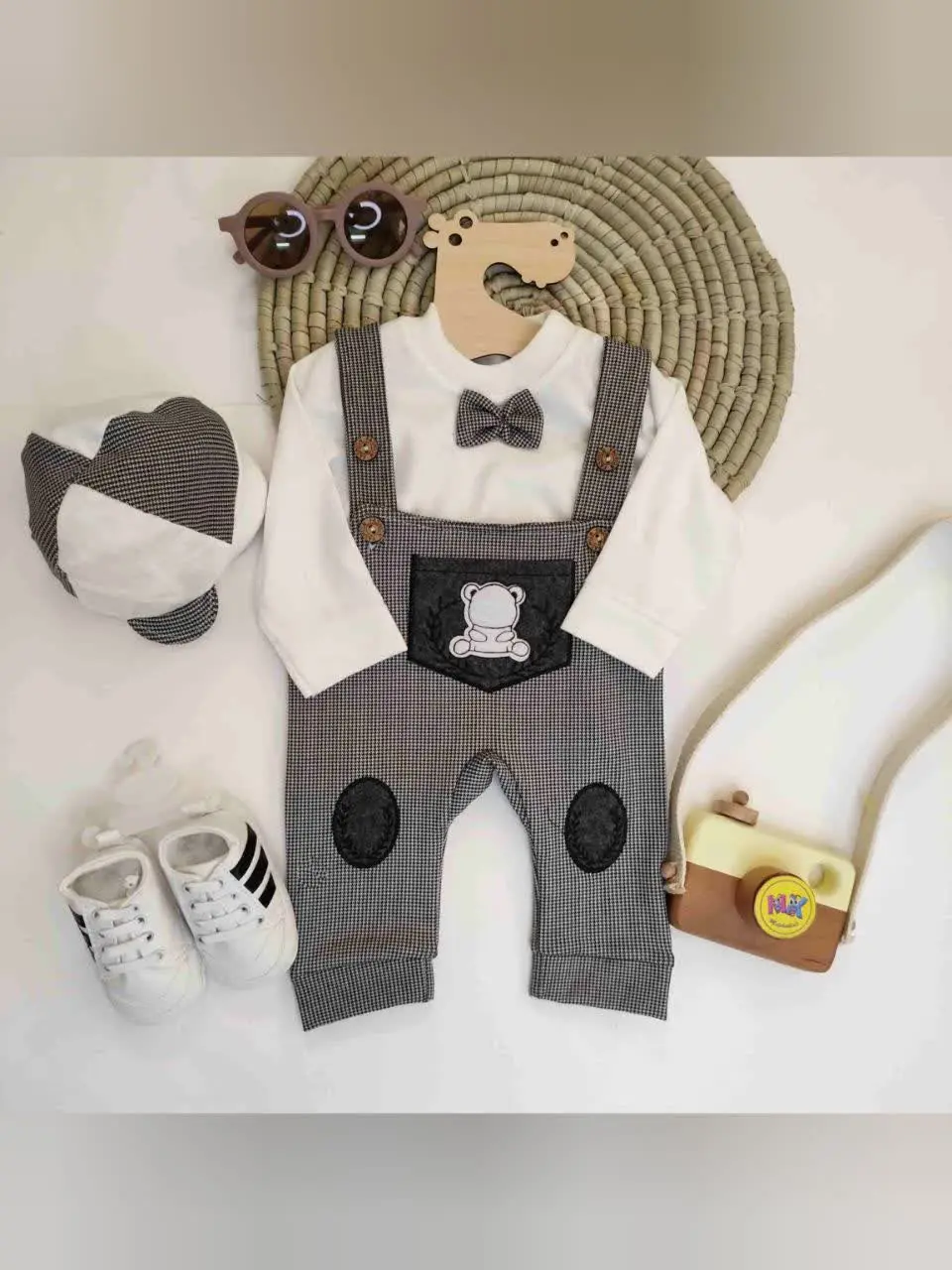 سرهمی پیشبندی نوزادی و کودک کد ۱۱۲۰۴۳ 
