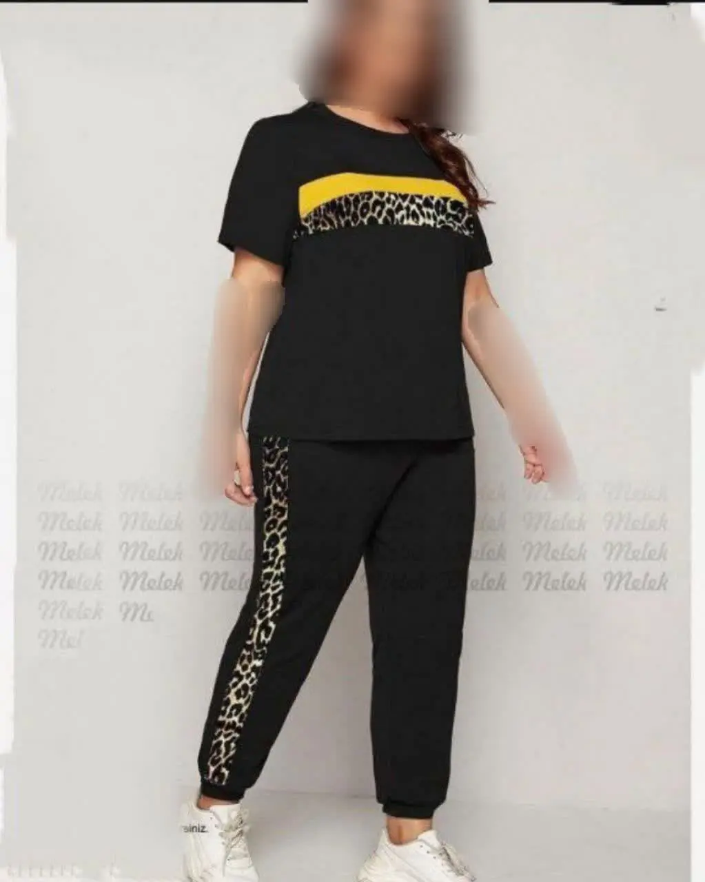 ❤️تیشرت و شلوار 🌺عیدااااانه 🌺مدل پلنگی ۱۶
