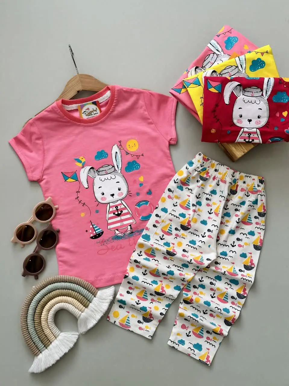 تیشرت شلوار خرگوشی🐰🌸✨