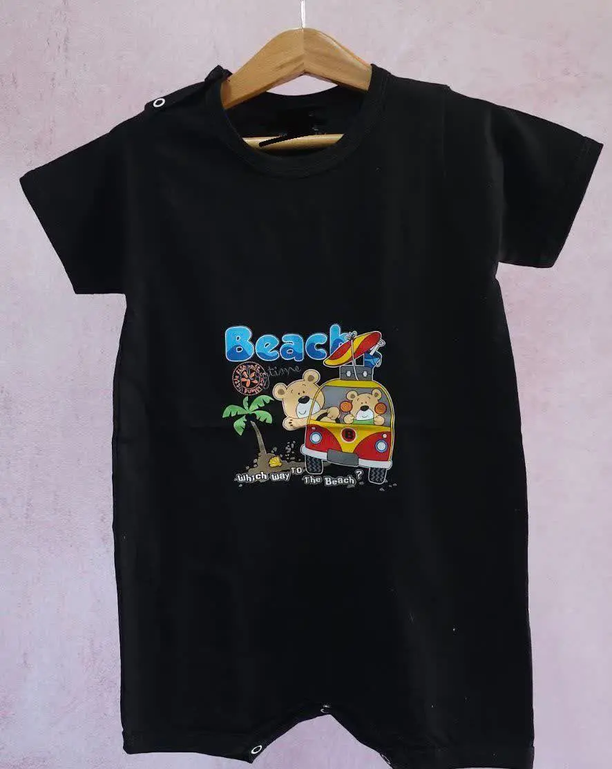 رامپر مشکی پسرانه رسید
