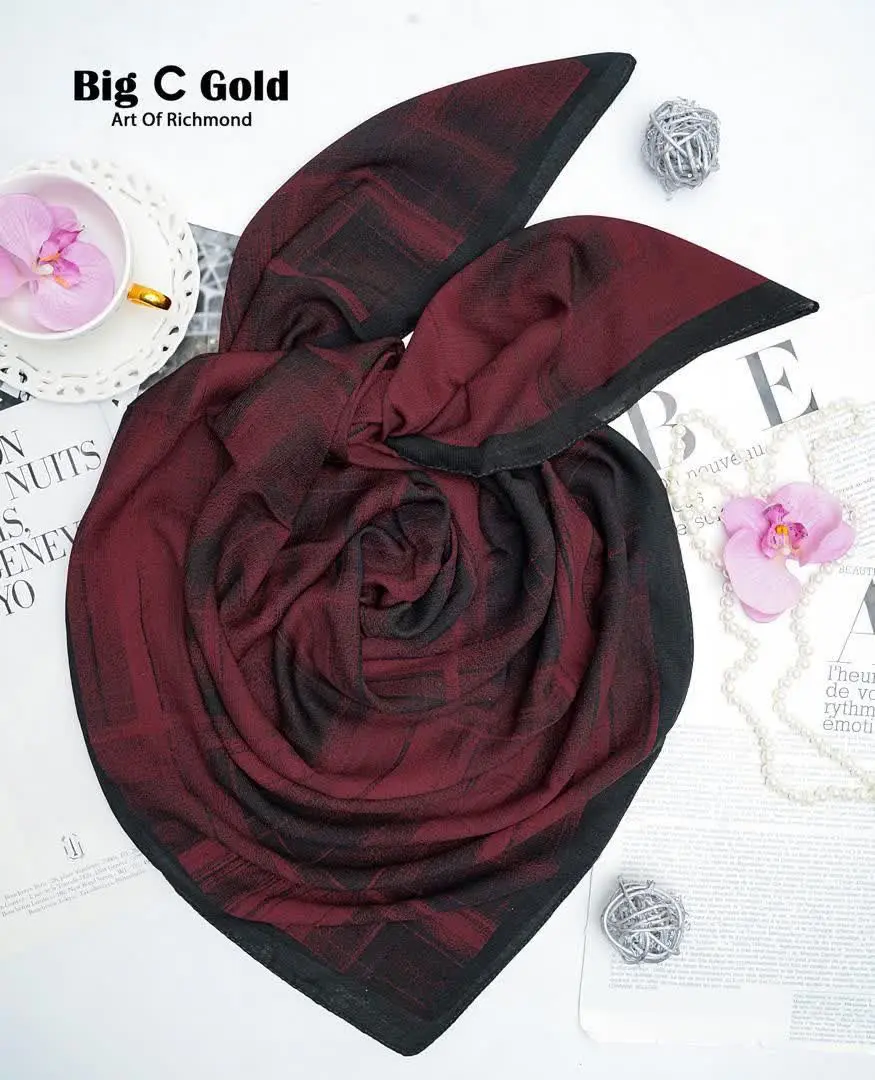 🌸روسری کرپ حریر