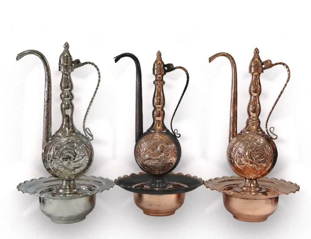 🔴 آفتابه و لگن مسی قلم 🔴
