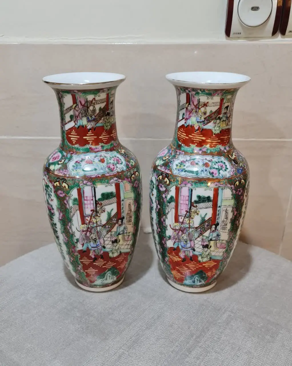 جفت گلدان مرغی👌