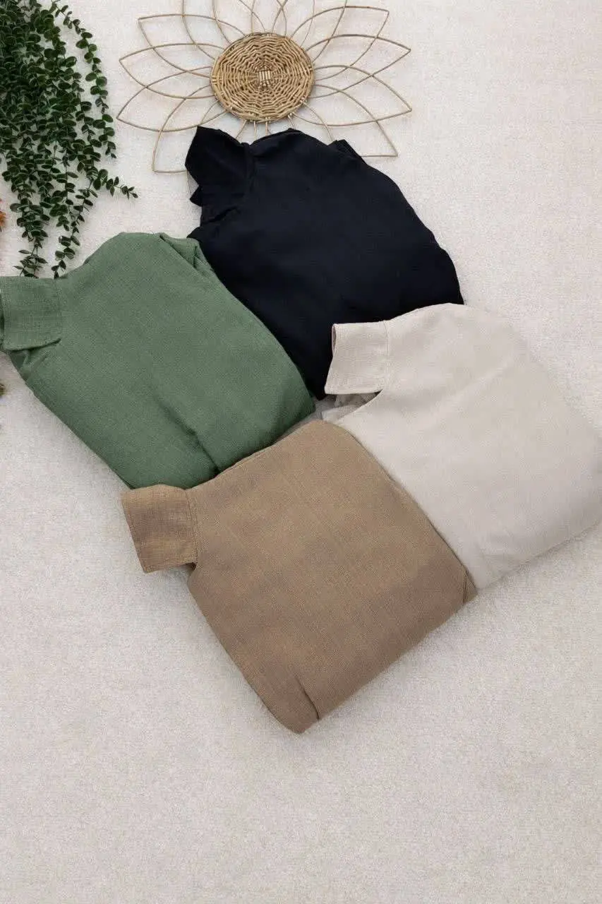 کفتان پیراهنی جلو دکمه شیدا