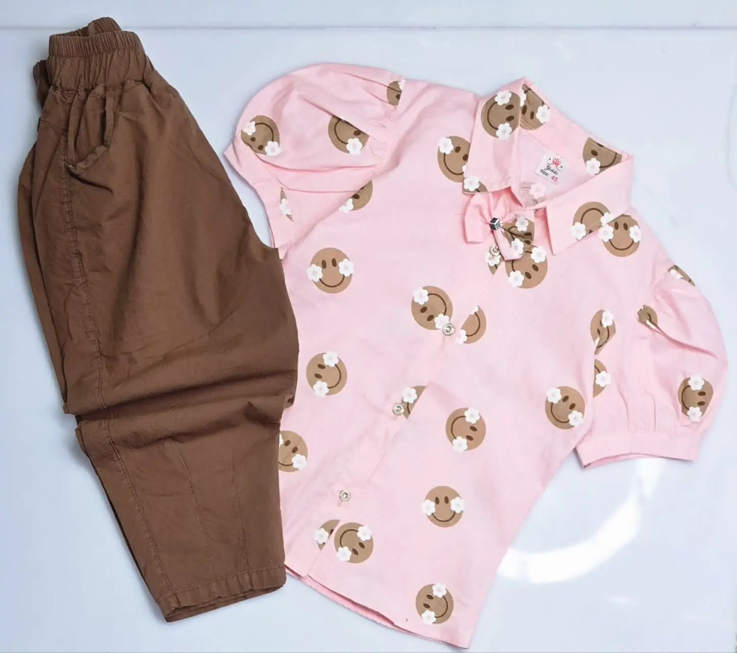 ♨️ست تیشرت شلوار استیکر😍👆