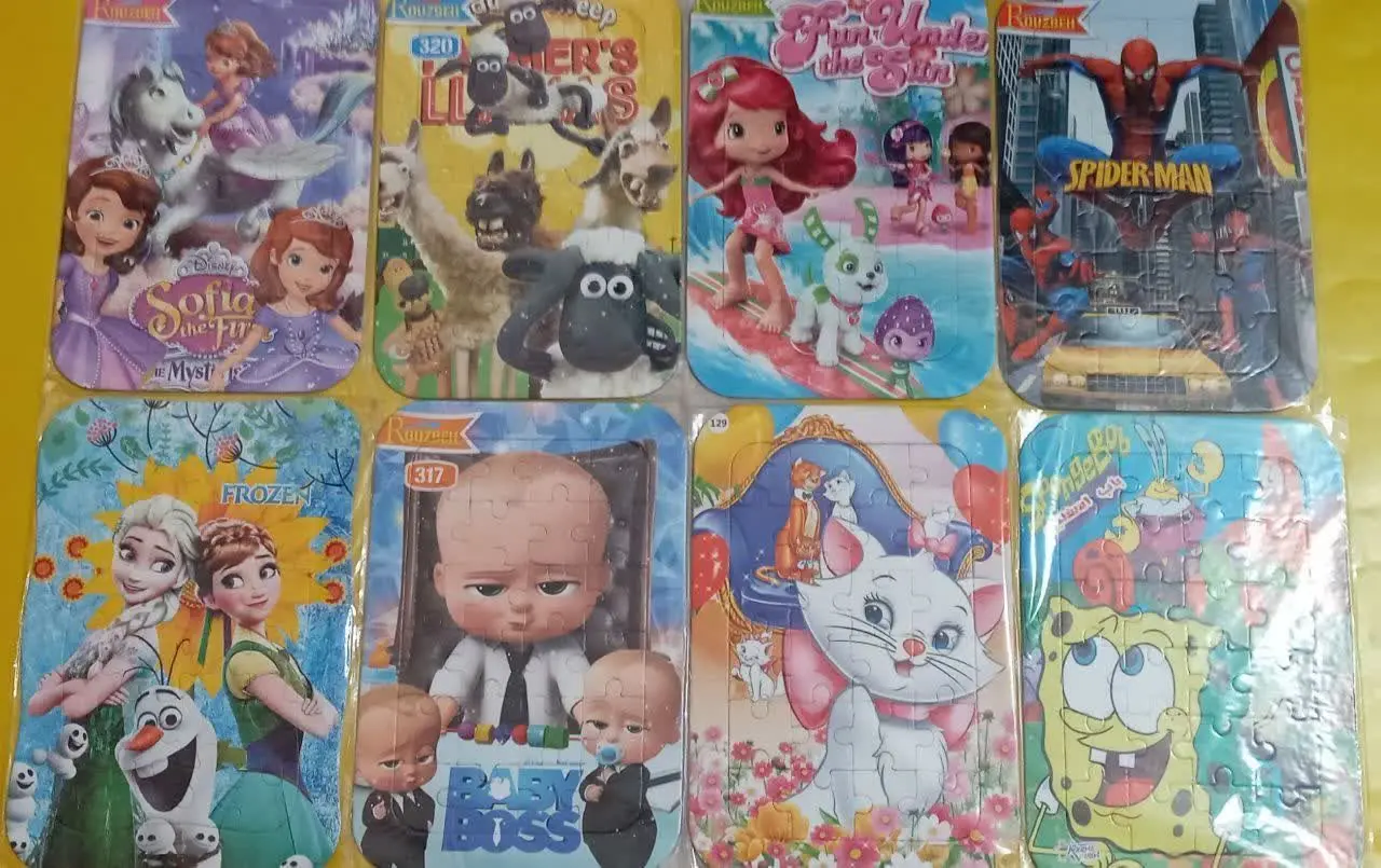 پازل فانتزی در طرح‌های متنوع و پرفروش 🥰
