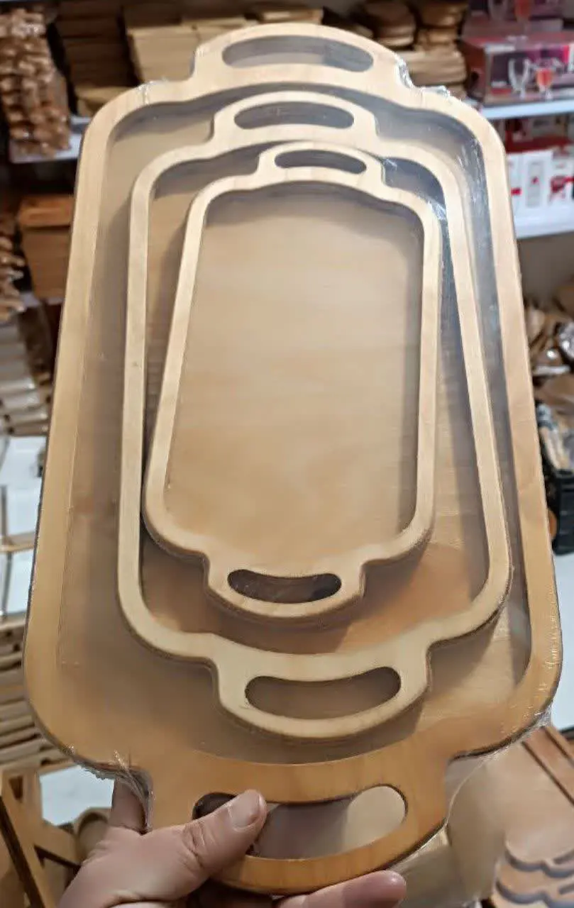 سینی ۳ تکه مستطیل
