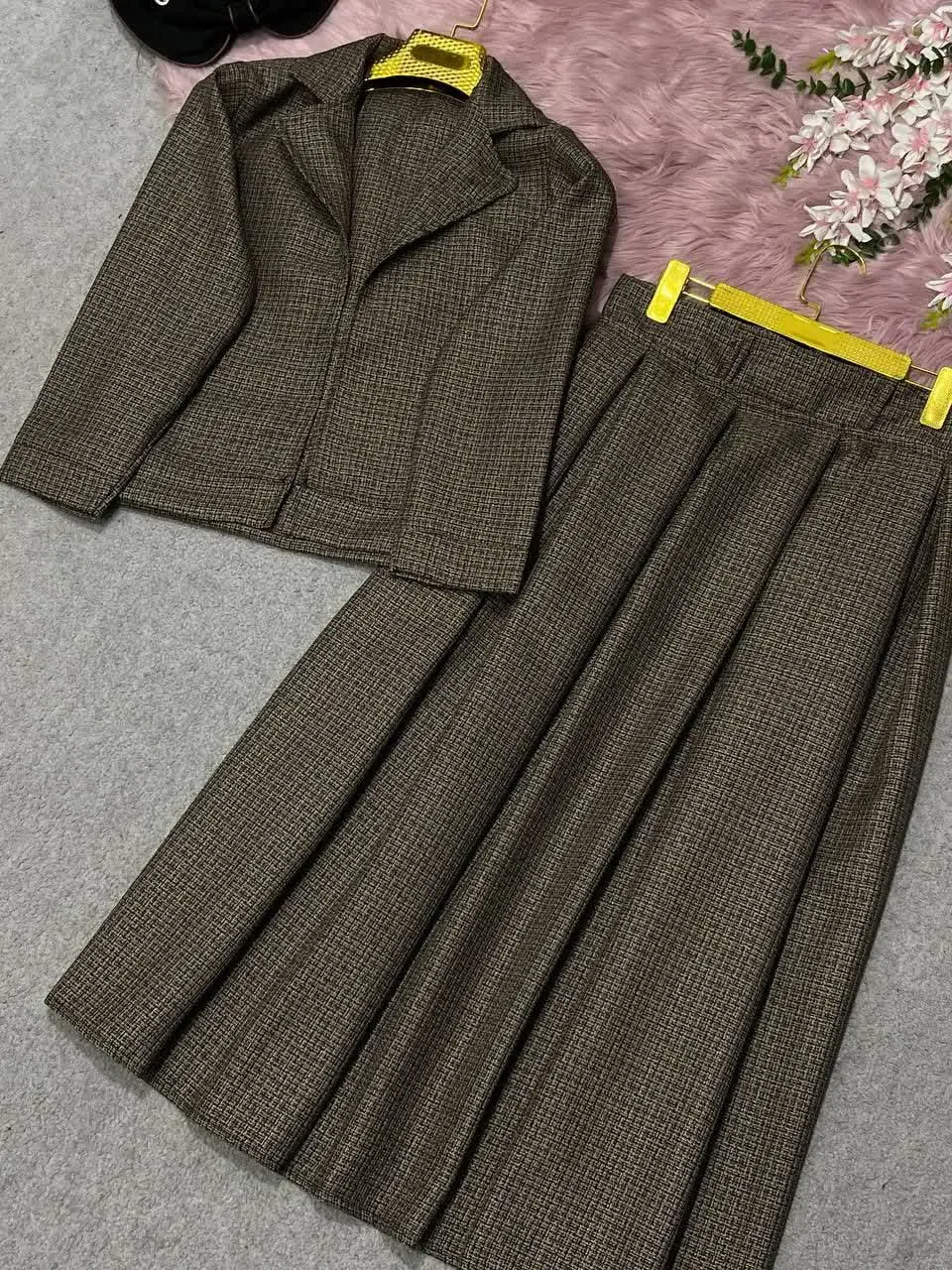 🛍نام: کت دامن شایلی🍂
