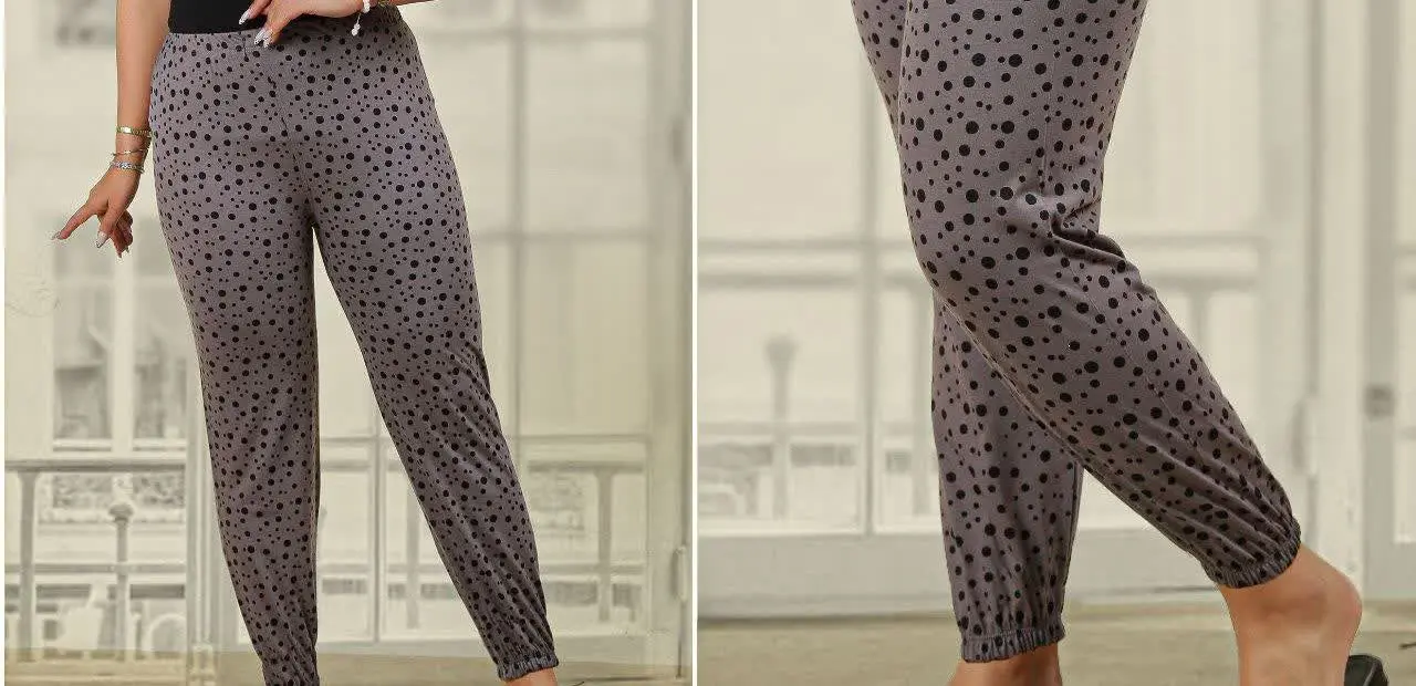 شلوار ویسکوز سافت چاپ دمپا کش
