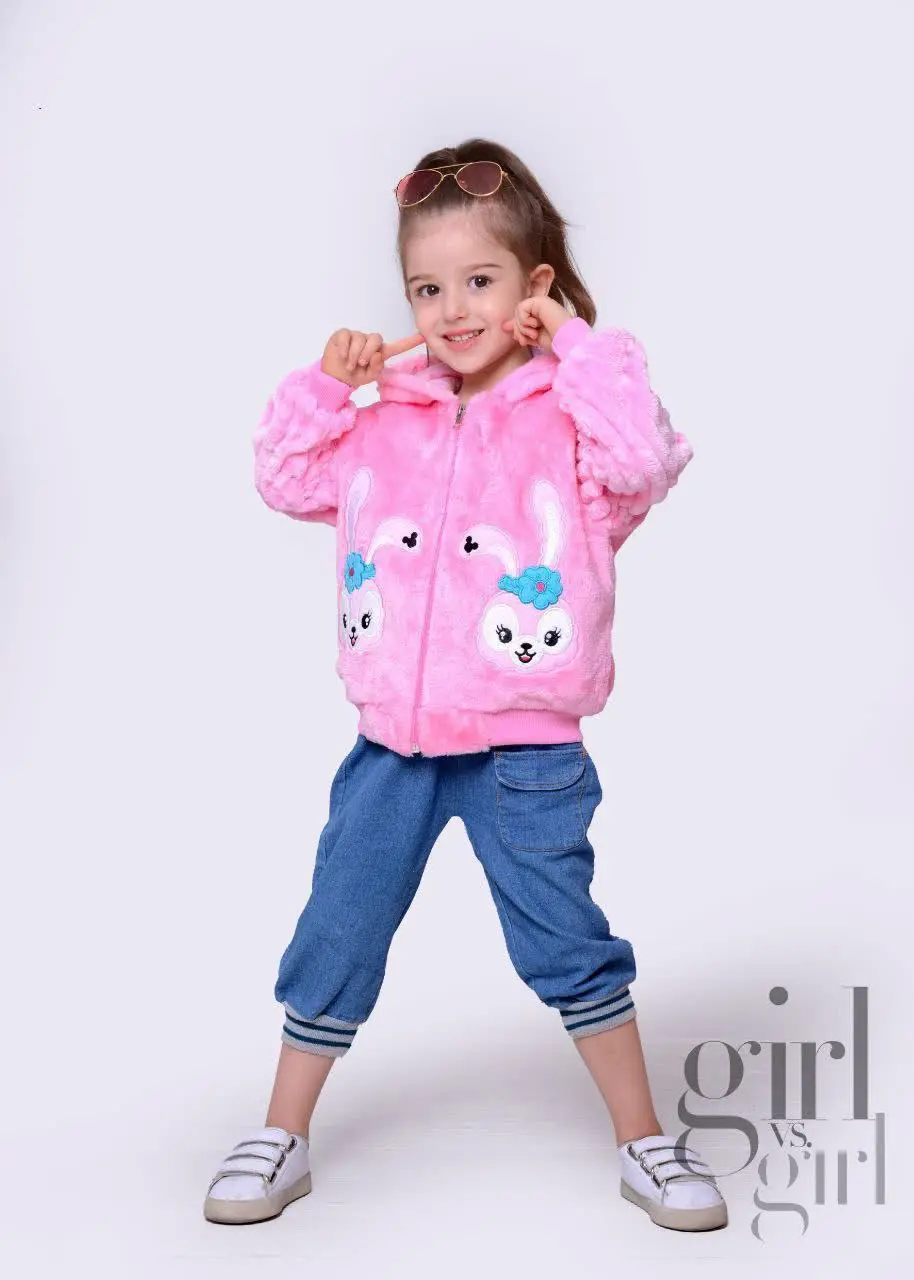 🎄سویشرت پولیشی کلاه خرگوشی...