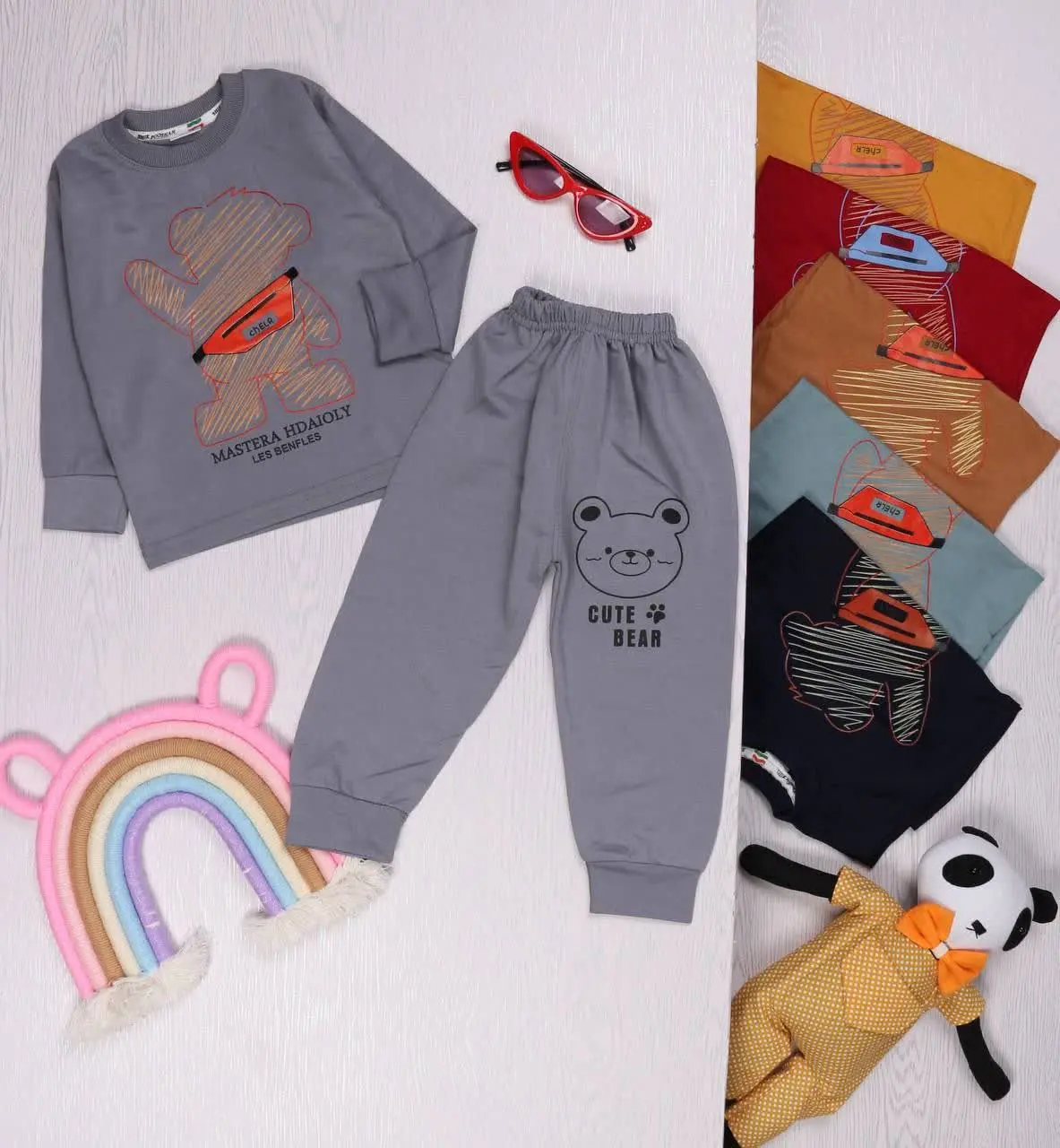 👯 بلوز شلوار پسرانه تدی 👯