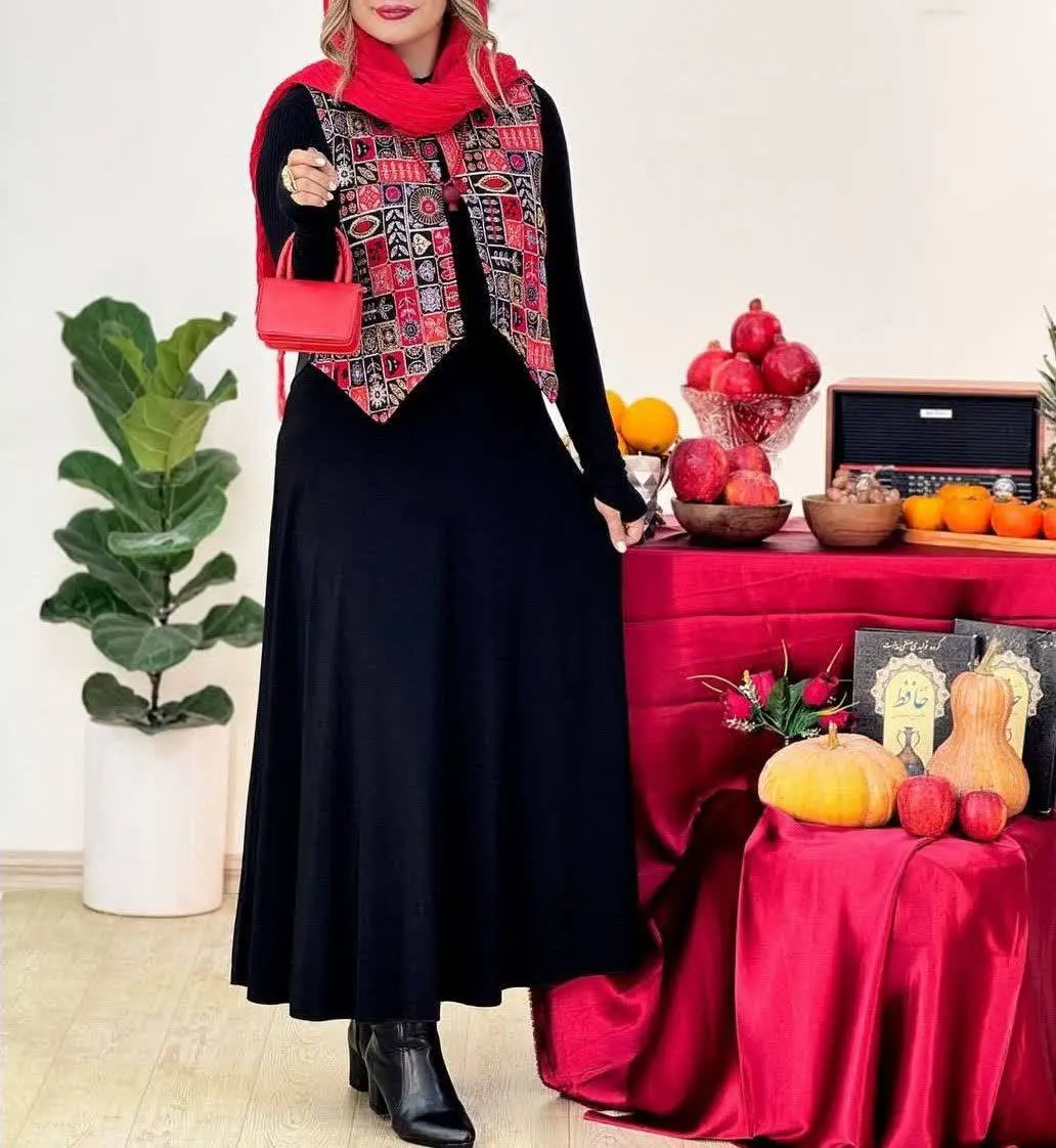 🛍نام: ست جلیقه دامن+گردبند🍂
