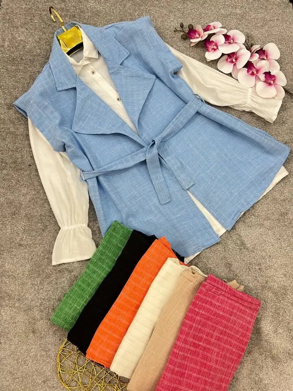 نام: وست کمربند دار
