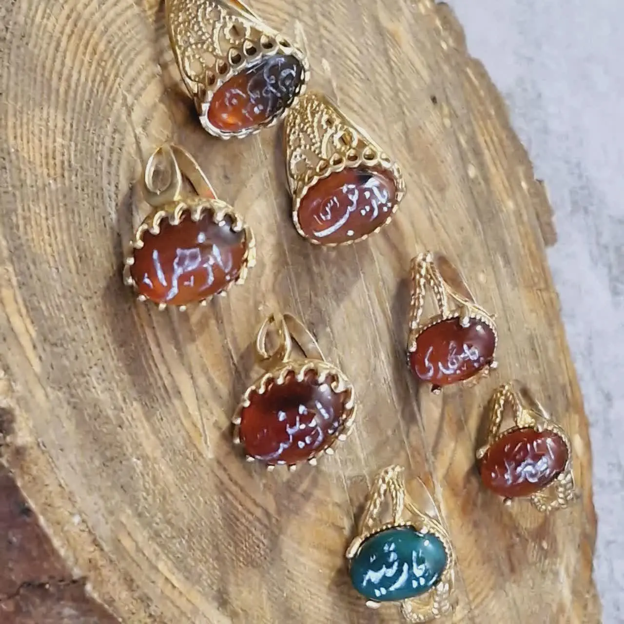 موجودی #انگشتر حکاکی😍
