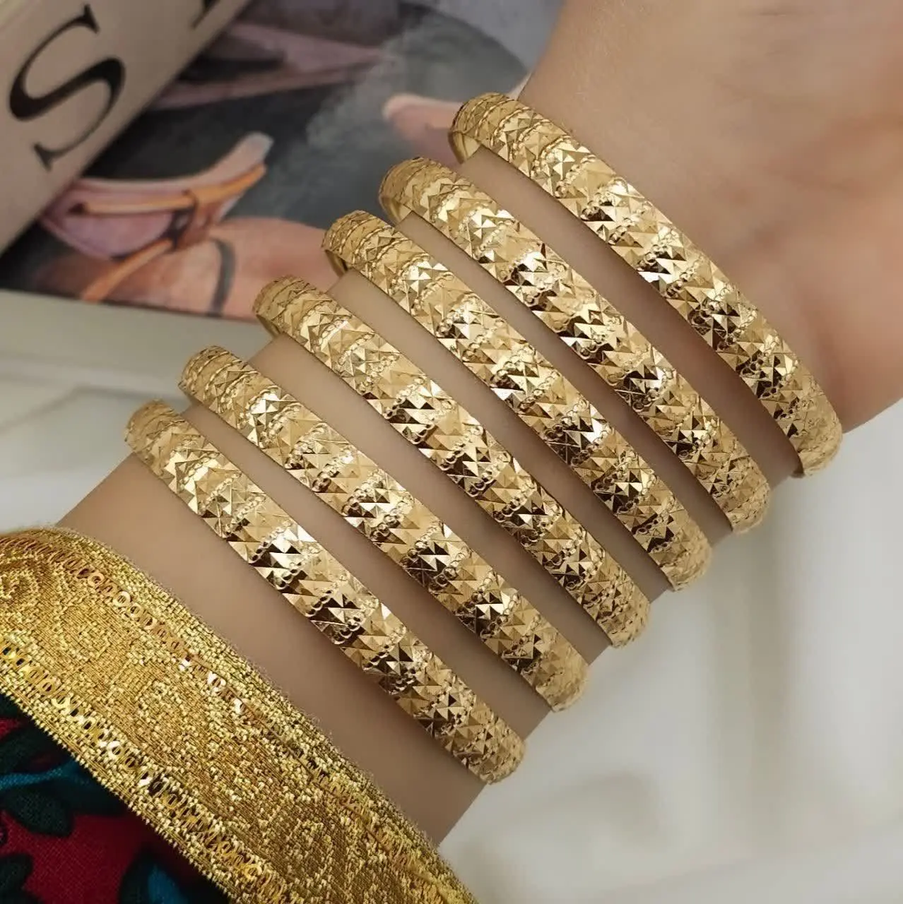 النگو ۷میل طلا روس✨💥