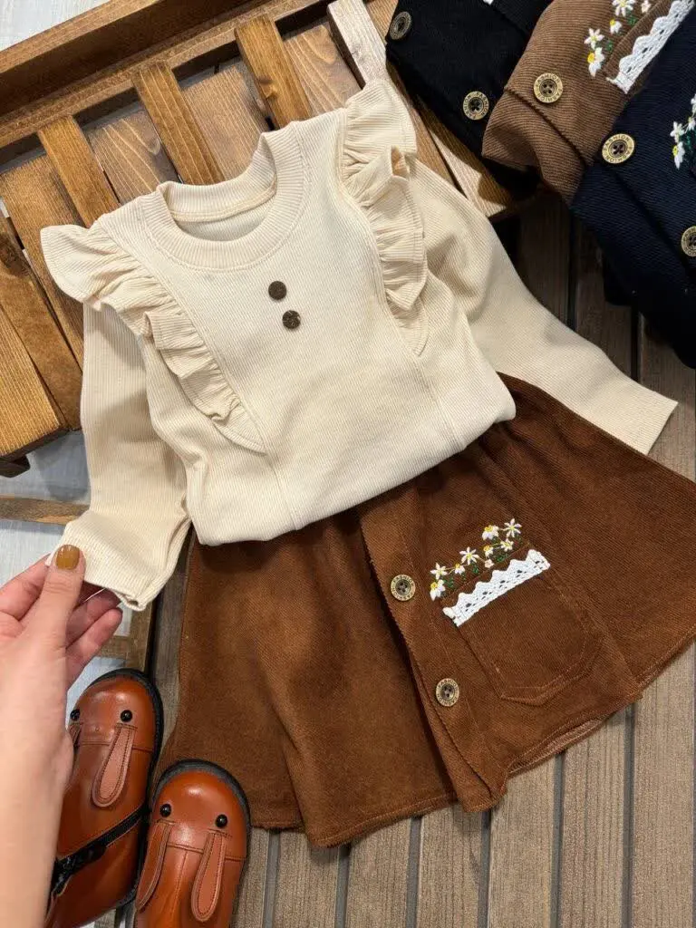 بلوز دامن گل افشان
