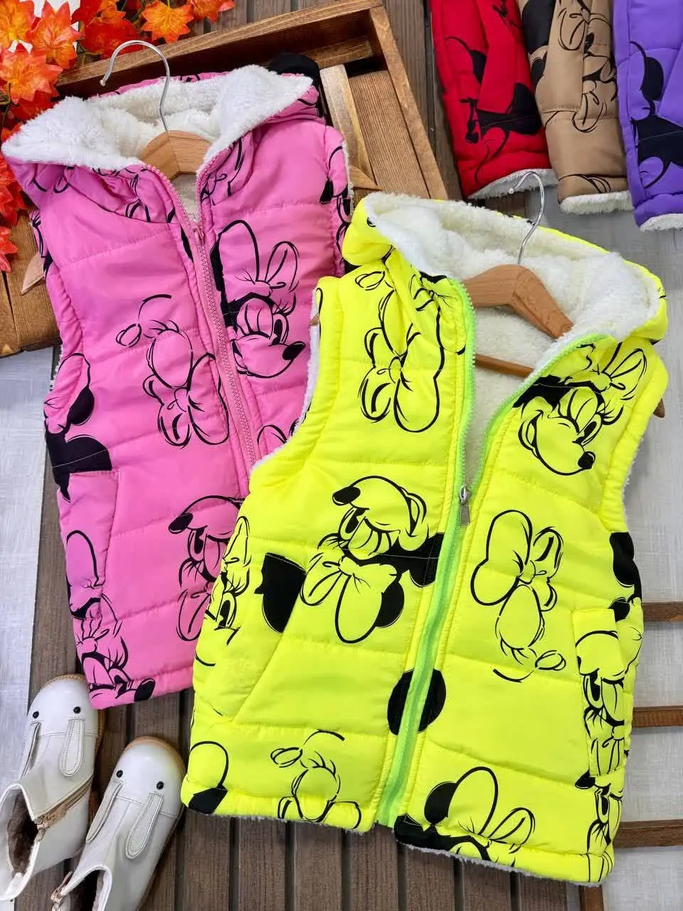 پافر مینی پاپیون صورتی 🎀
