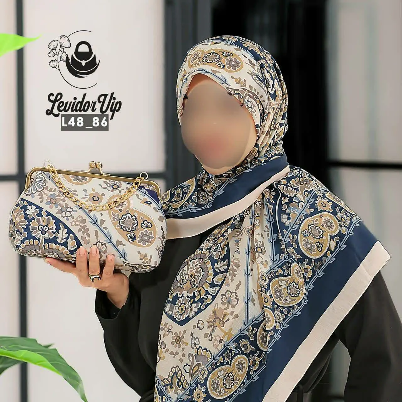 ✨ ست کیف مجلسی و روسری | اس...