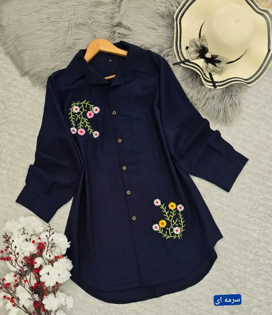 ☀️نام: مانتو گلدوزی گیسو
