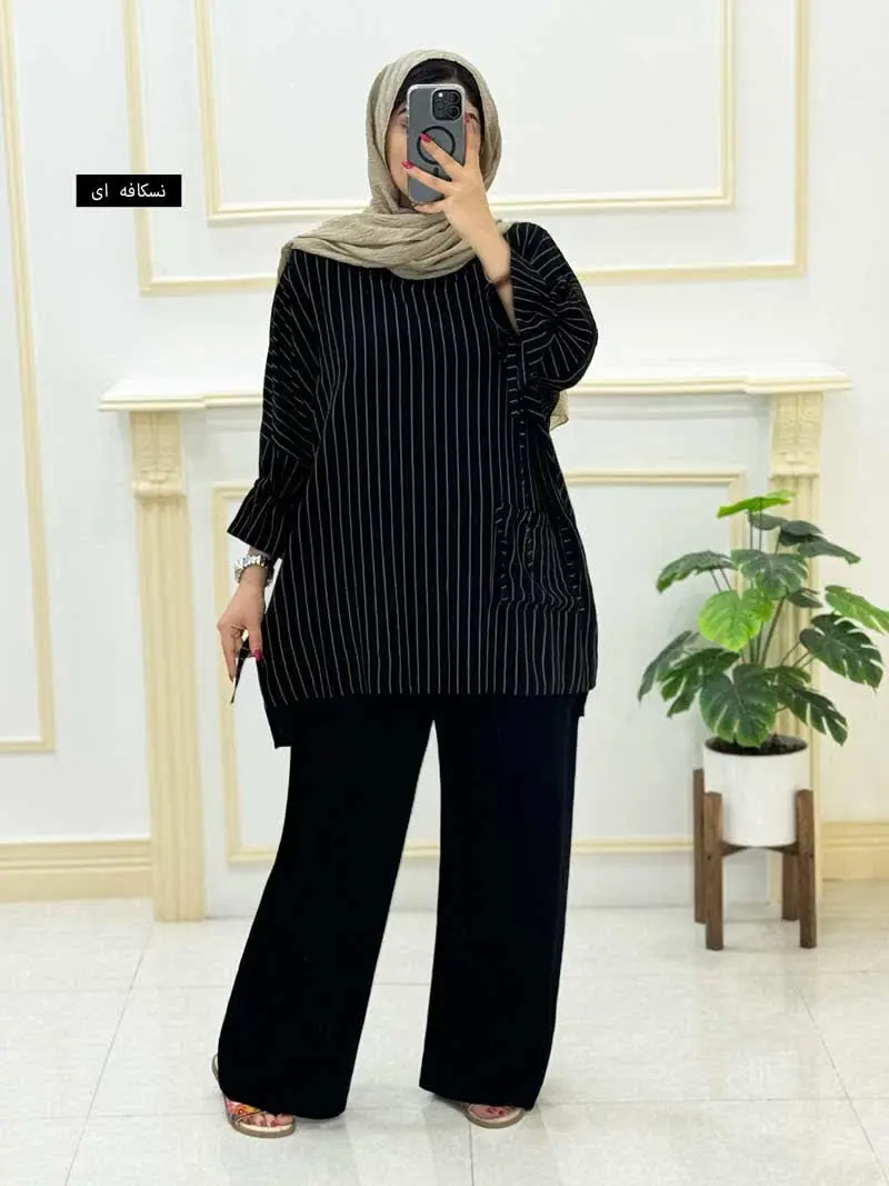 قد تونیک و قد شلوار بلند و مناسبه✅ 
