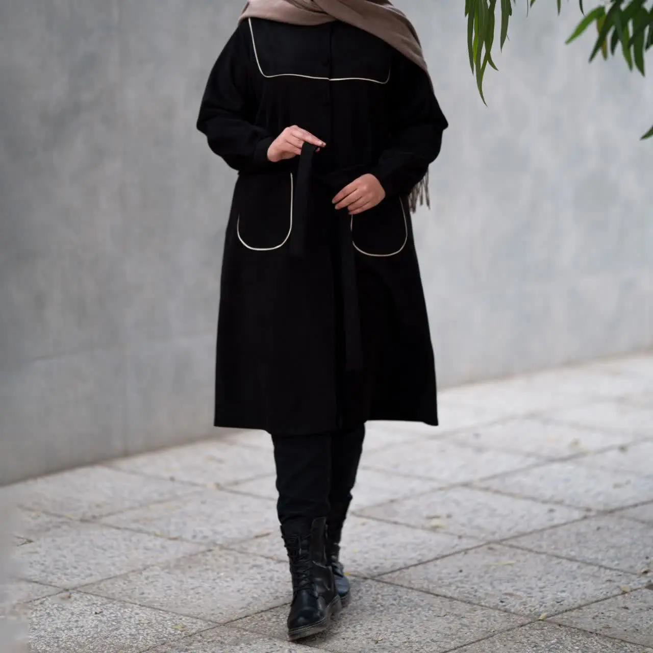 مانتو سوئیت مغزی دوزی شده🥰