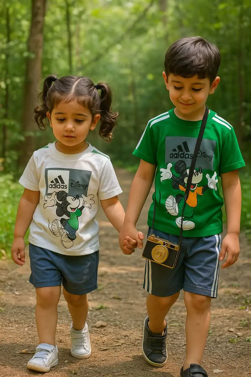 💥تیشرت و شلوارک بچگانه آدید...