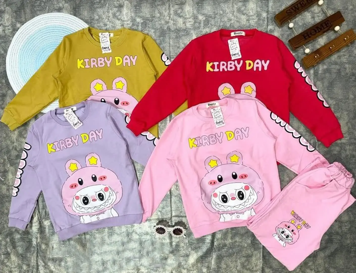 🌼 ست بلوز و شلوار دخترانه خ...