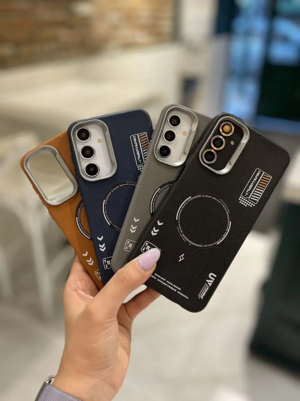 📱مدل قاب: پرفروش‌ترین قاب امسال برای اندروید؛ قاب‌های طرح مگسیف چرمی چهار رنگ اصلی کیفیت بی‌نظیر با قیمت مناسب مخصوص انواع #سامسونگ #شیائومی 
