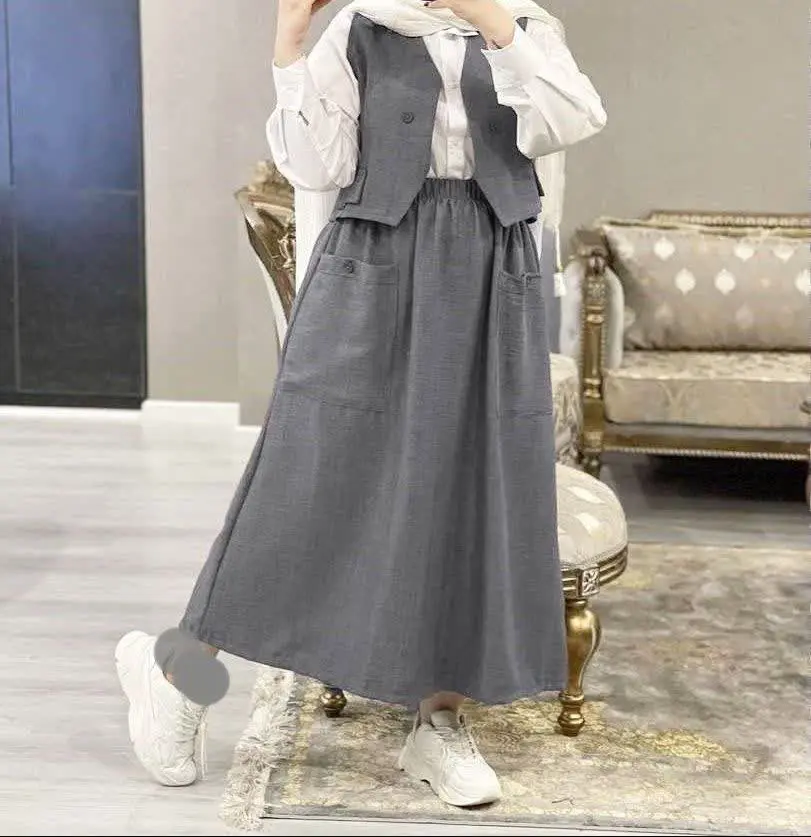 👗نام: جلیقه ودامن ارغوان💫
