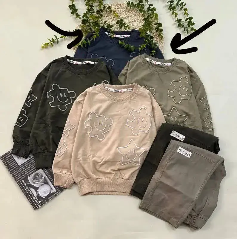 بلوز شلوار کتان و بیرونی در...