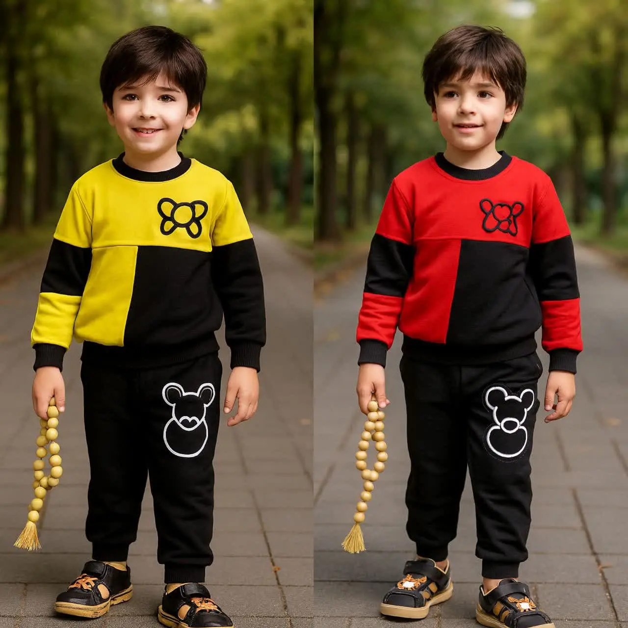 👚 نام: بلوز شلوار جیبدار گل...