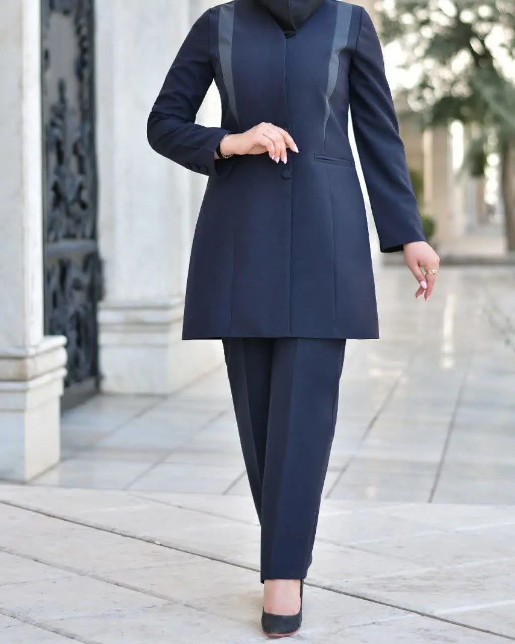 نام: مانتو شلوار اداری حسنا
