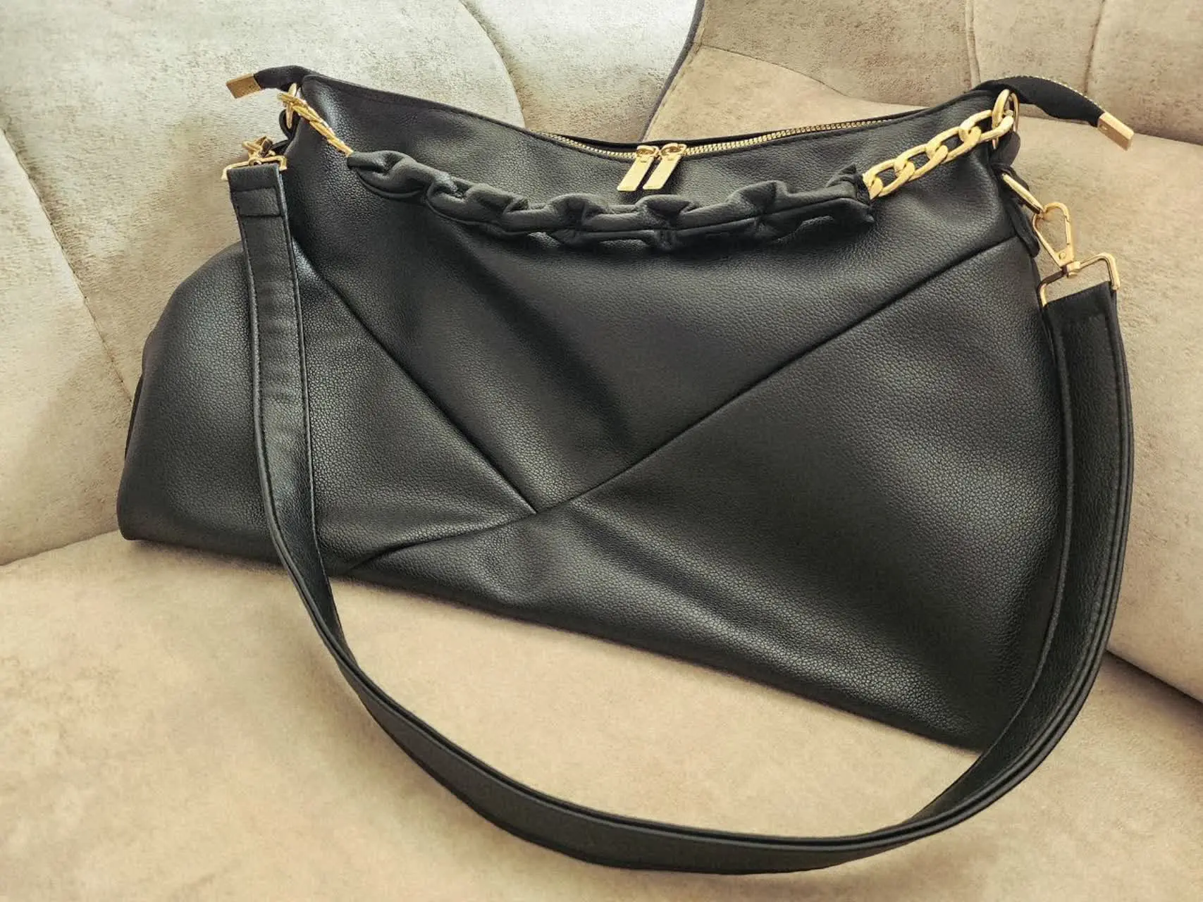 ●کیف بزرگ زنانه زنجیره ای شنل