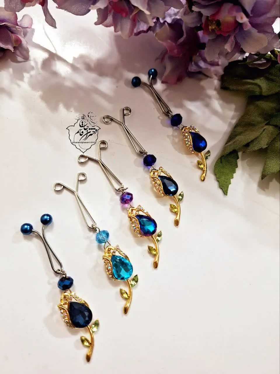 #گیره_روسری_دینا 
