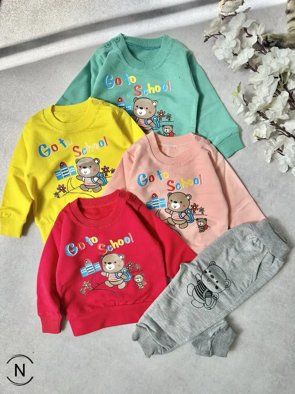 بلوزشلوار پنبه ملانژ