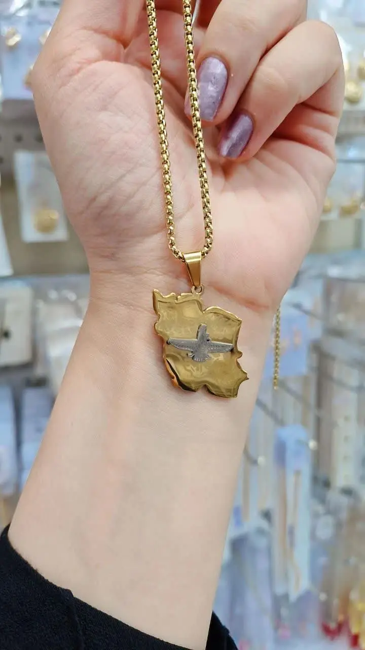 🔴 پلاک ایران طرح طلا 
