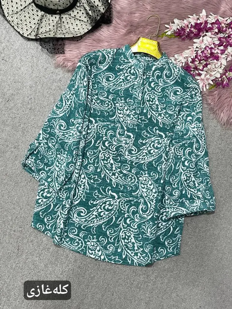 🛍نام: شومیز عروسکی نیلی🍃