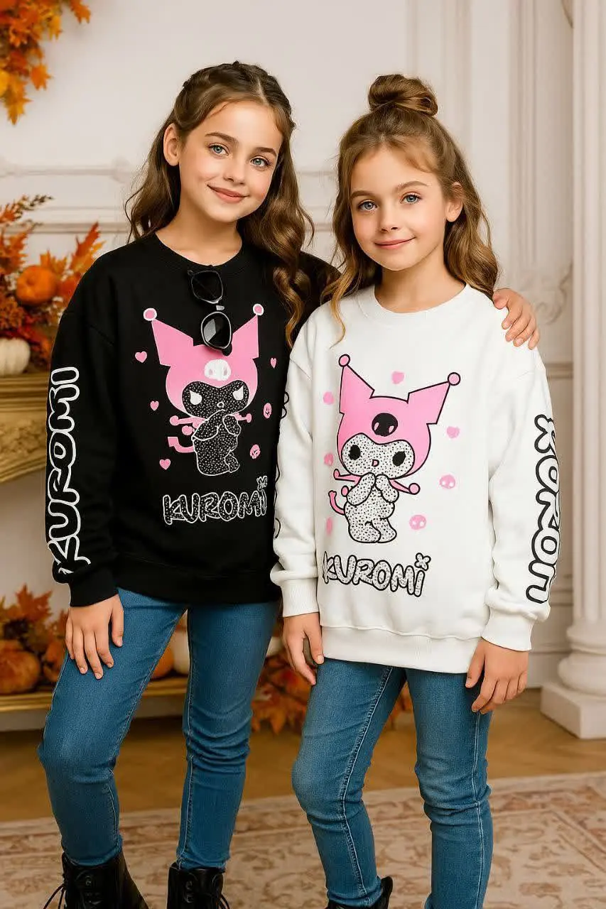 🎄بلوز فینگردار آستین چاپ کر...