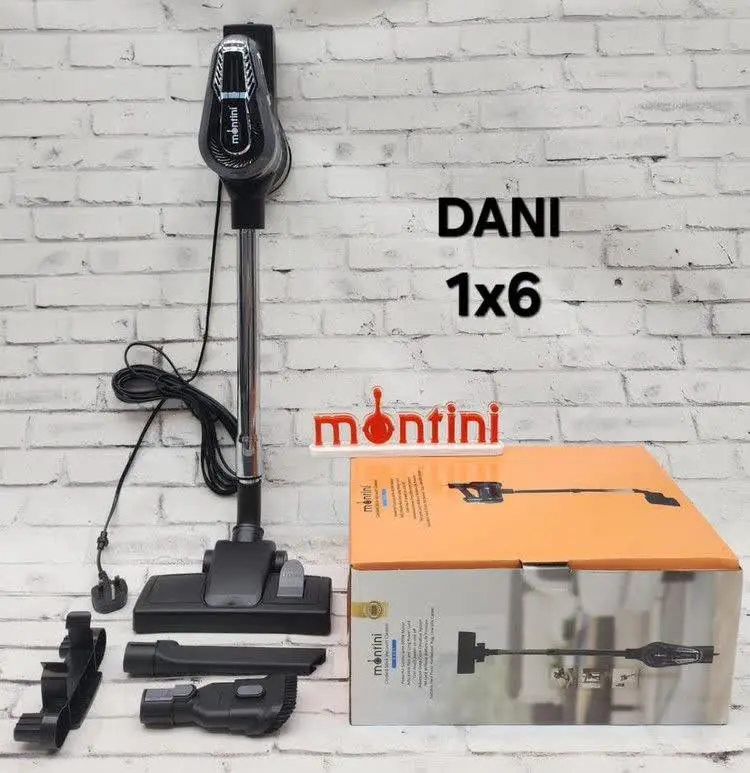 ✅ جارو برقی عصایی MONTINI