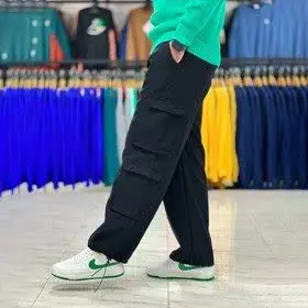 شلوار کتان کارگو