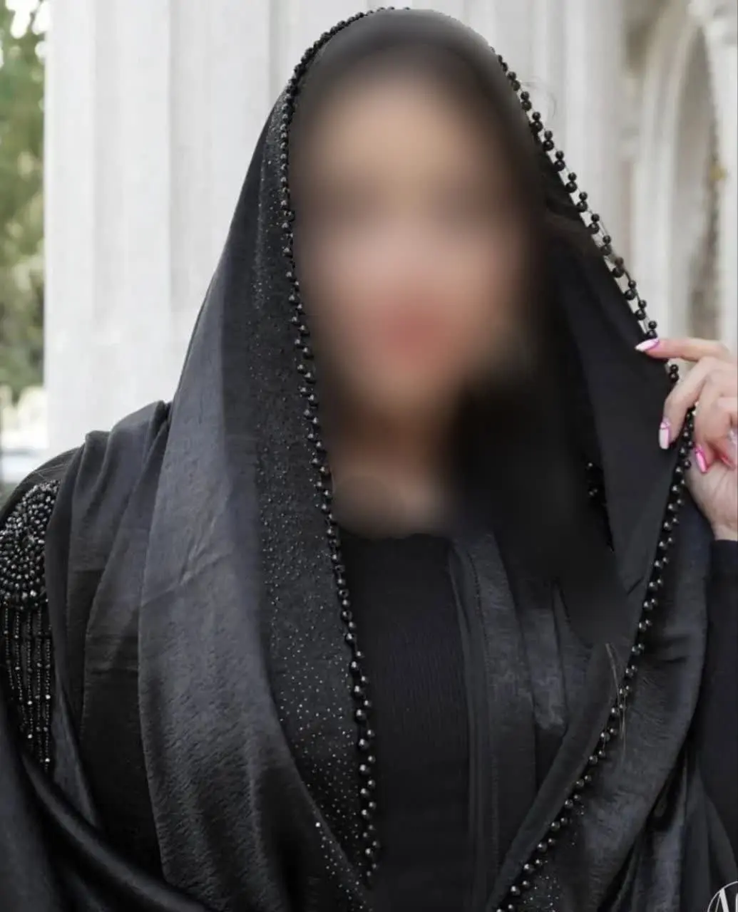 🌸 نام: شال پتینه نگین مروارید
