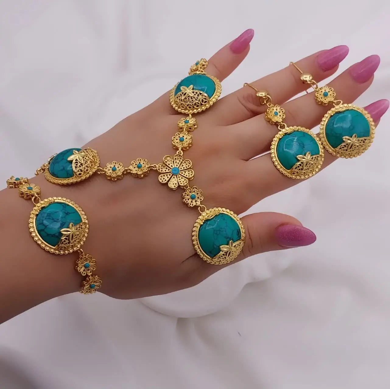 #سرویس سنگ دارطرح طلا جدید😍
