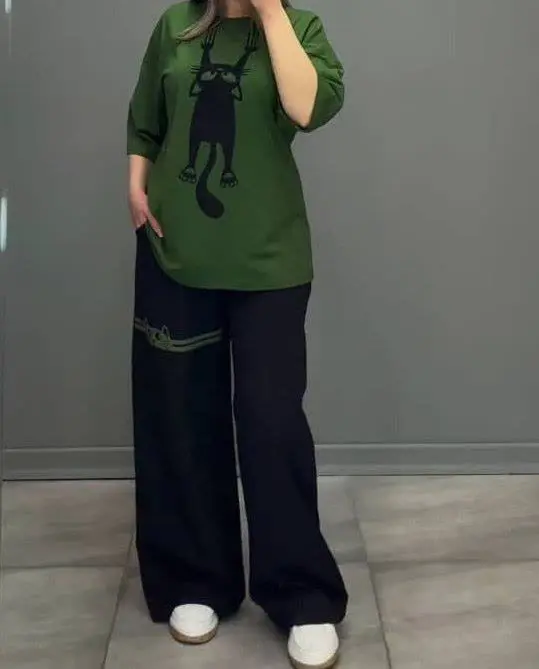 🔴تیشرت شلوار بگ
