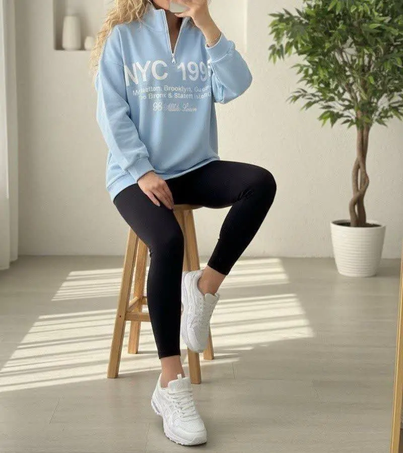 بلوز دورس نیم زیپ NYC ۱۹۹۸