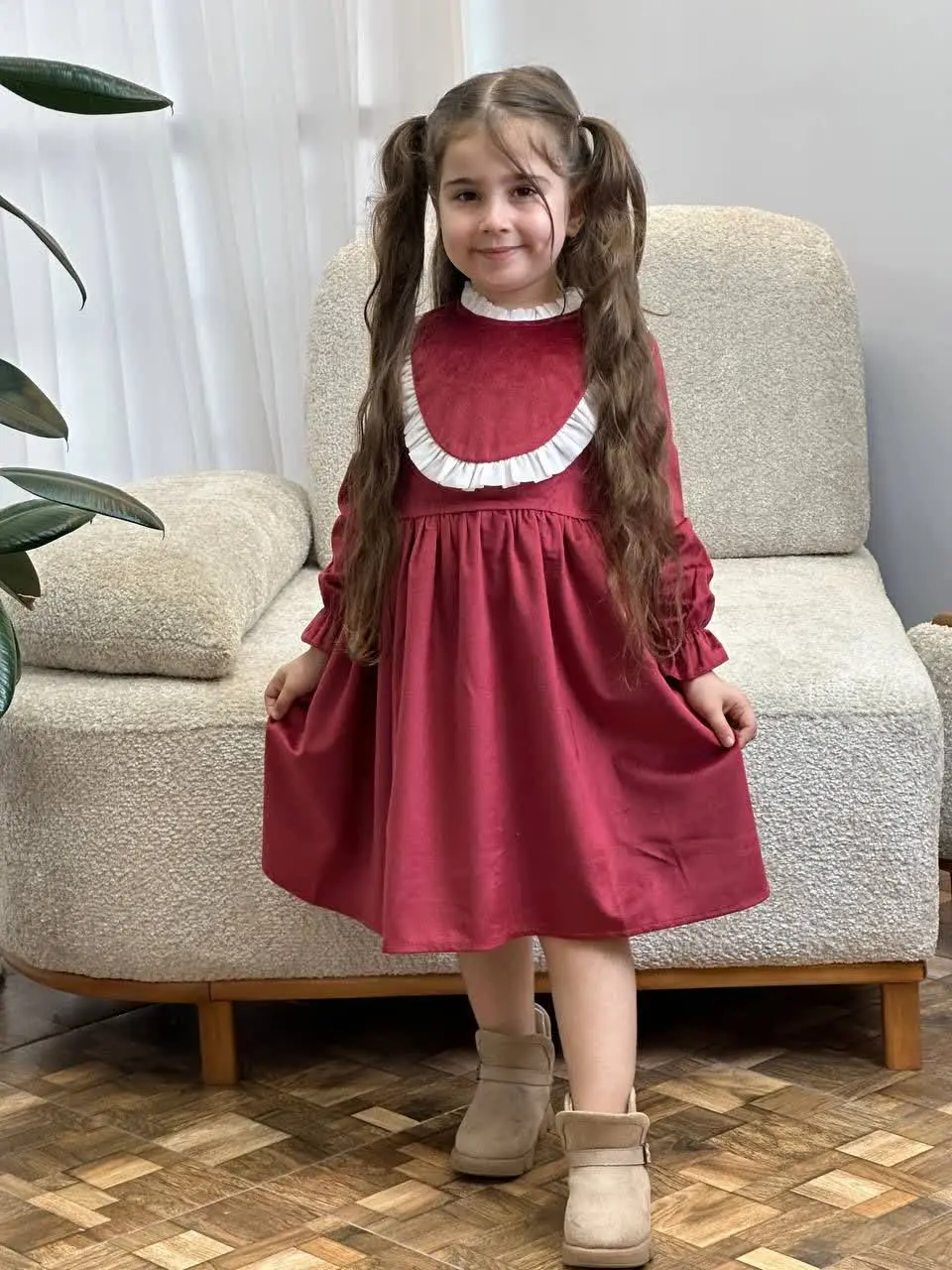 🌺 پیراهن زیبای دخترانه مناس...